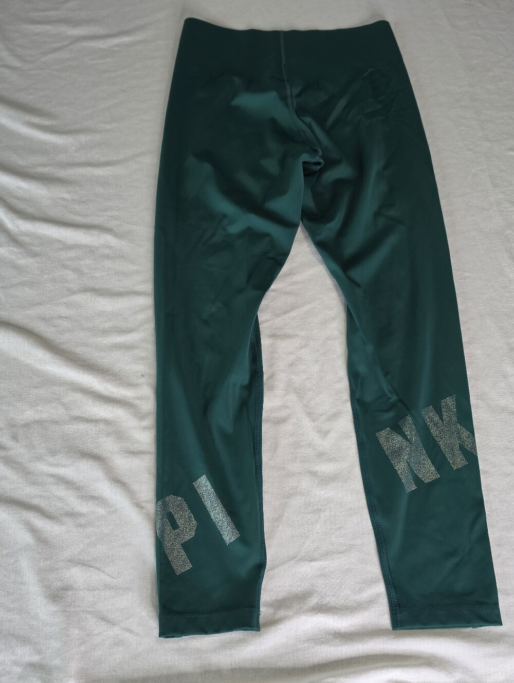 Victoria’s Secret PINK Active Green Compression High Waist Leggings Size L NWOT